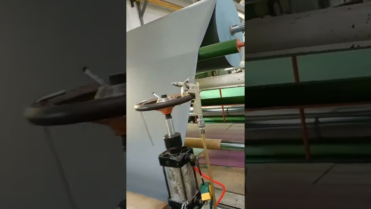 4.5mm sports floor  on the producting line  #badminton+8615232223830 dongxing003@hbdxsj.net