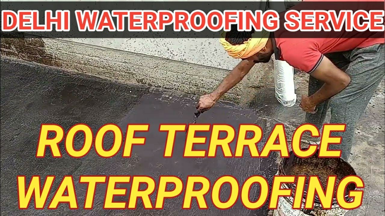 Roof Terrace Waterproofing:Liquid Rubber-Polymer-Fiber mesh Coating