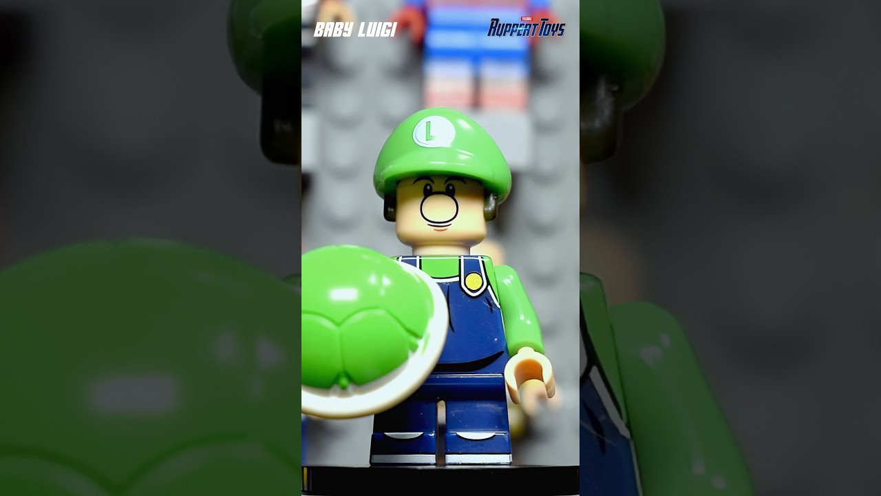 LEGO Baby Luigi | Premium Custom Minifigure for Collectors