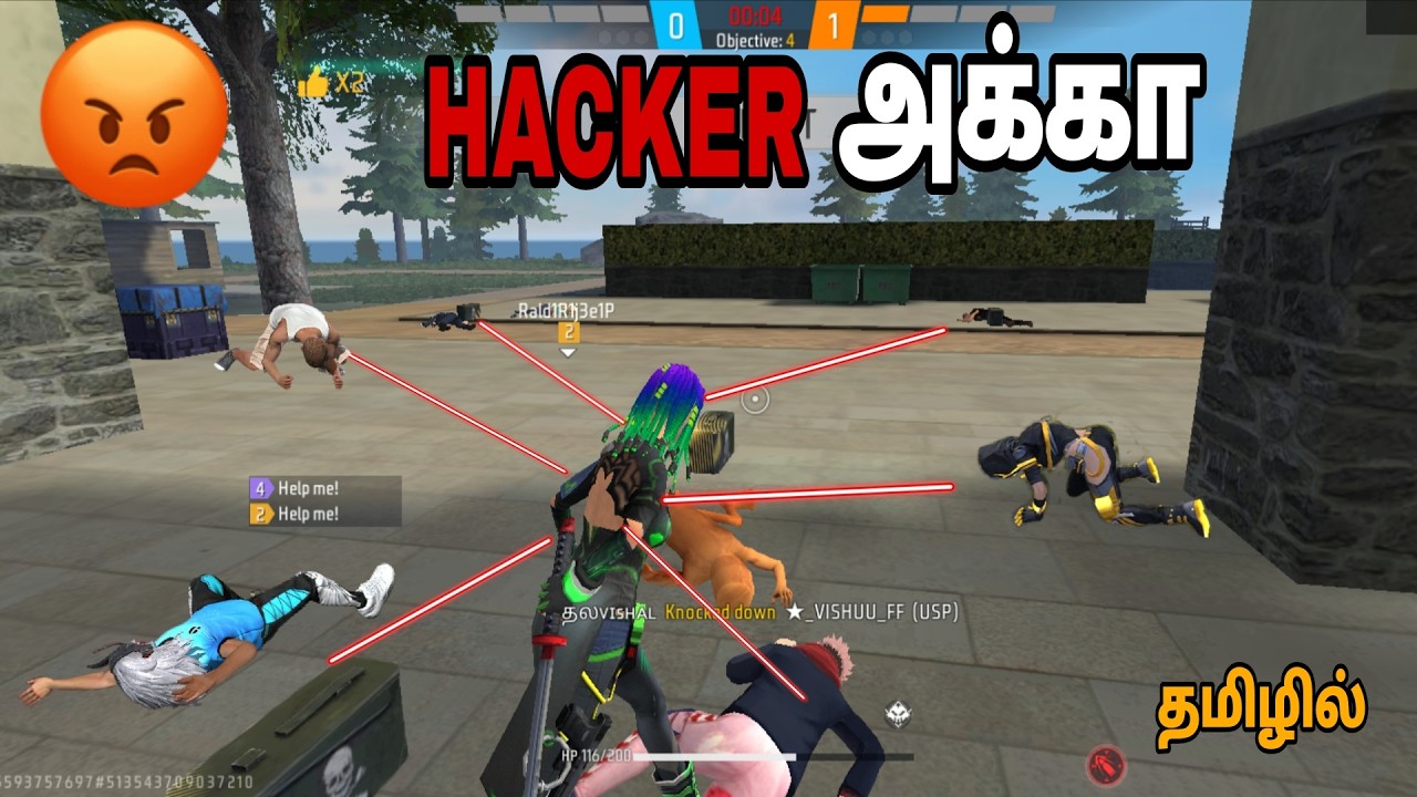 GIRL HACKER TAMIL என்ன கொடுமை இது முடியல🤣 CS RANKED FREE FIRE🔥 PKTHAMILAN