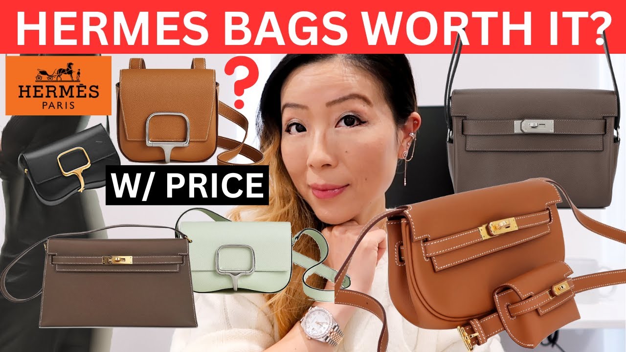 HERMES BAGS WORTH IT? w price |Hermes della cavalleria, kelly elan, kelly moove, kelly messenger bag