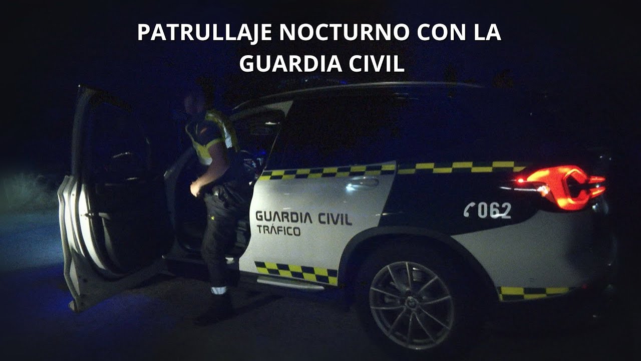 Acompañamos a la Guardia Civil en un patrullaje nocturno por la Comunidad de Madrid