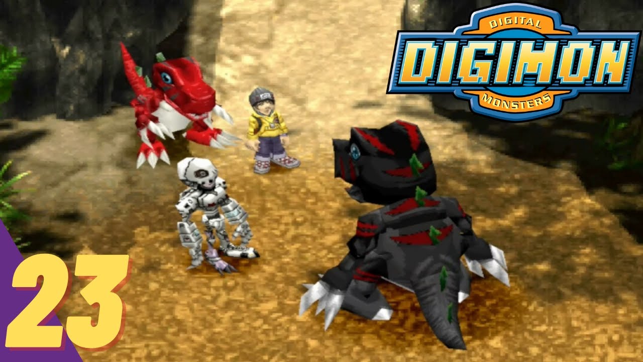 Digimon World 1 - #23. Recruit Tyranomon (meet Meteormon) | Let's Play Walkthrough | PS1,Playstation