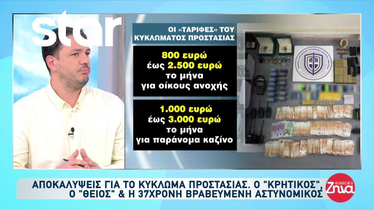 Αποκαλύψεις για το κύκλωμα προστασίας - Ο 