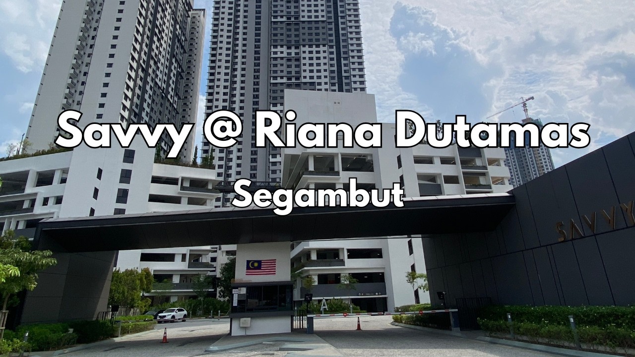 #80: Savvy @ Riana Dutamas. Near KTM Segambut and beautiful landscaping.