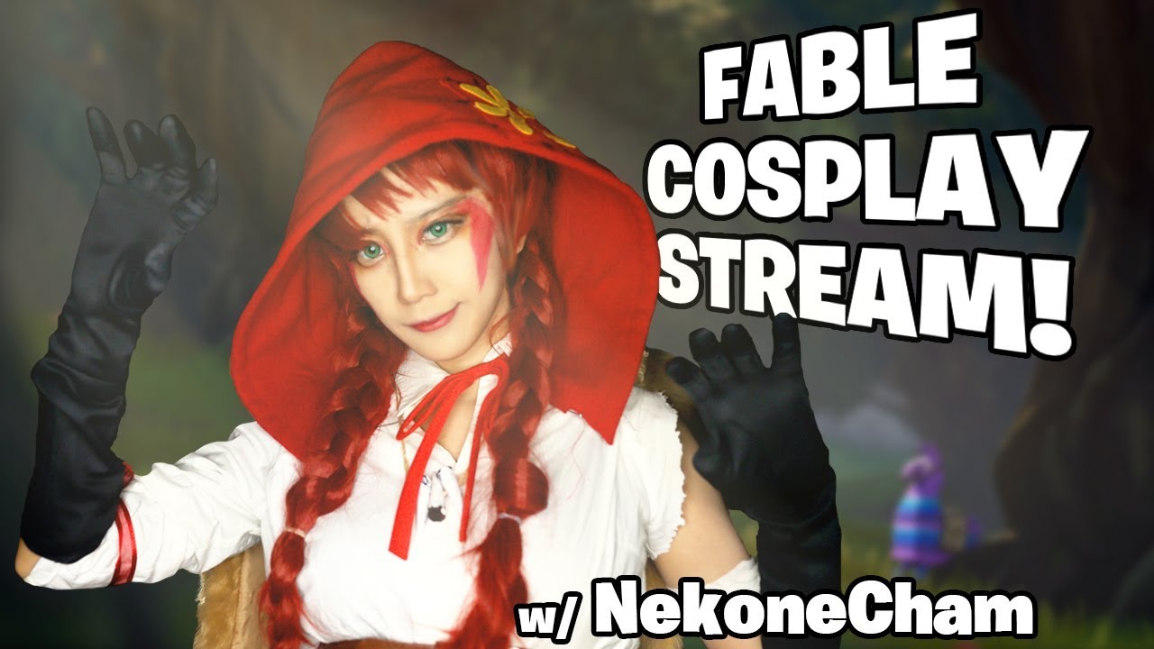 Japanese Girl's Fortnite Cosplay! w/ NekoneCham of 4RaiF [Fortnite]