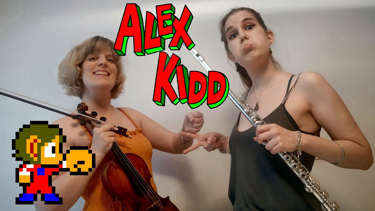 Alex Kidd in Miracle World Medley - Flute and Violin cover