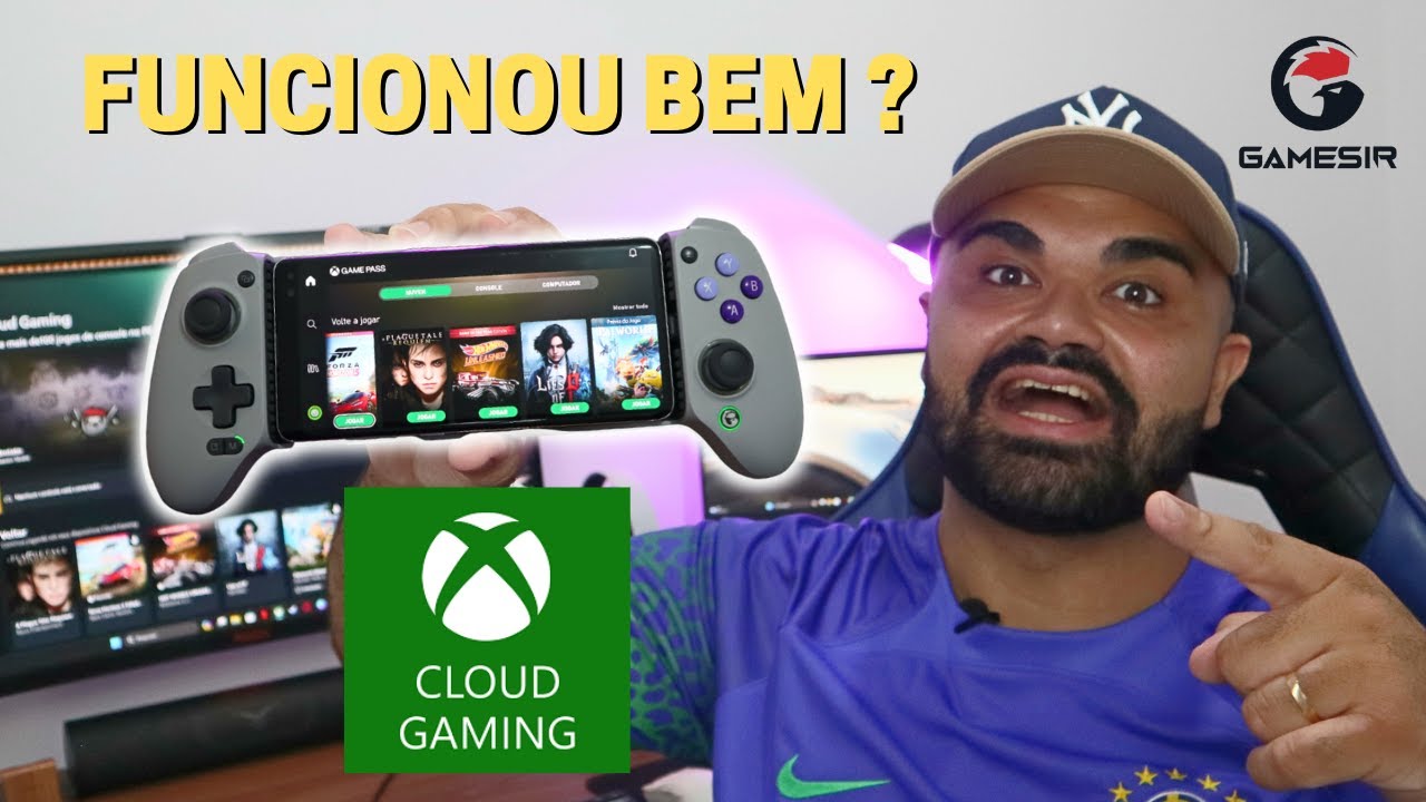 JOGANDO XBOX CLOUD GAMING com MELHOR CONTROLE PARA O SEU SMARTPHONE! GAMESIR G8 GALILEO! (XCLOUD)