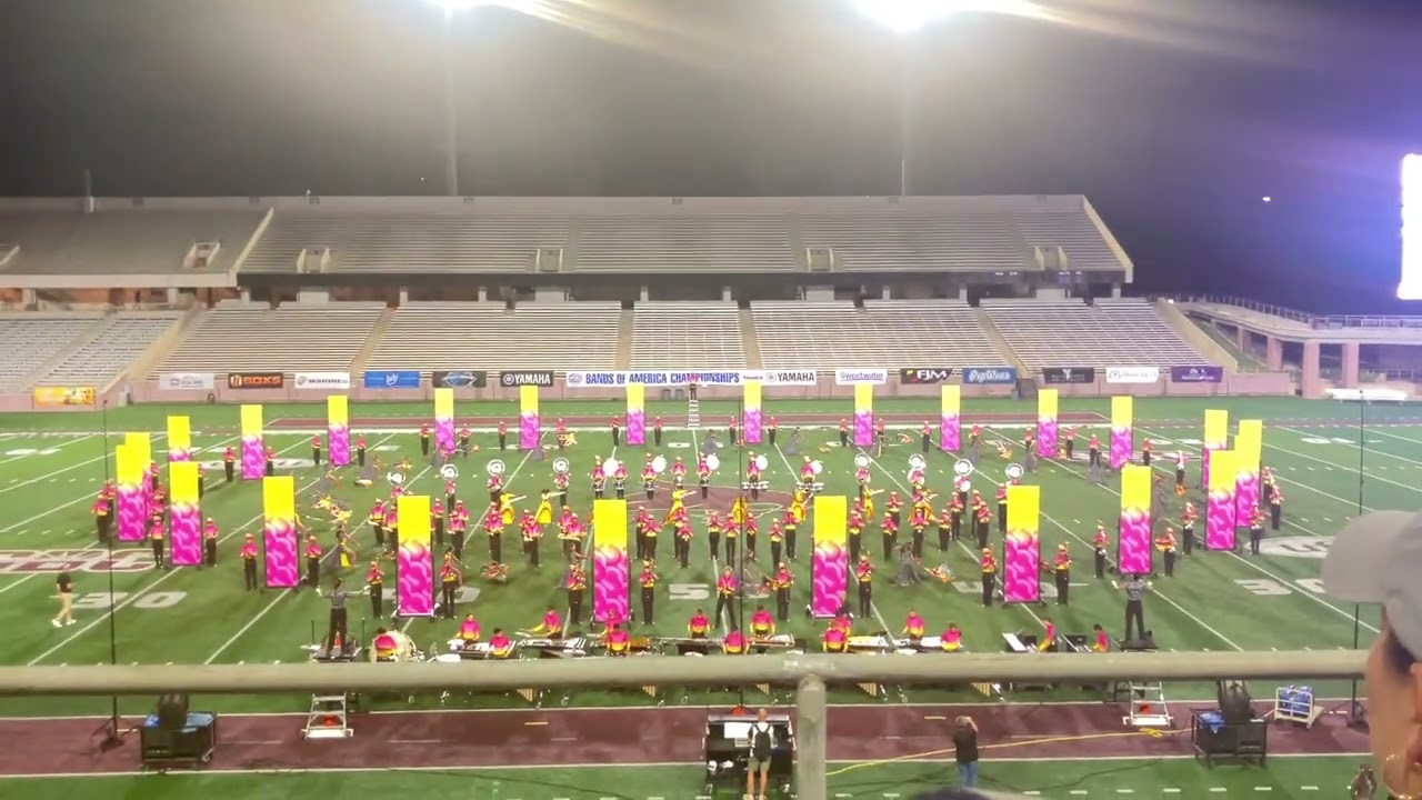 Foster HS Marching Band WGI at San Marcos