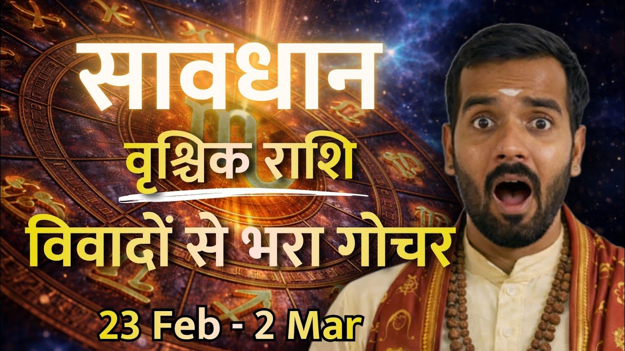Weekly Horoscope | वृश्चिक राशि | 23 February - 2 March | #vrischikrashi