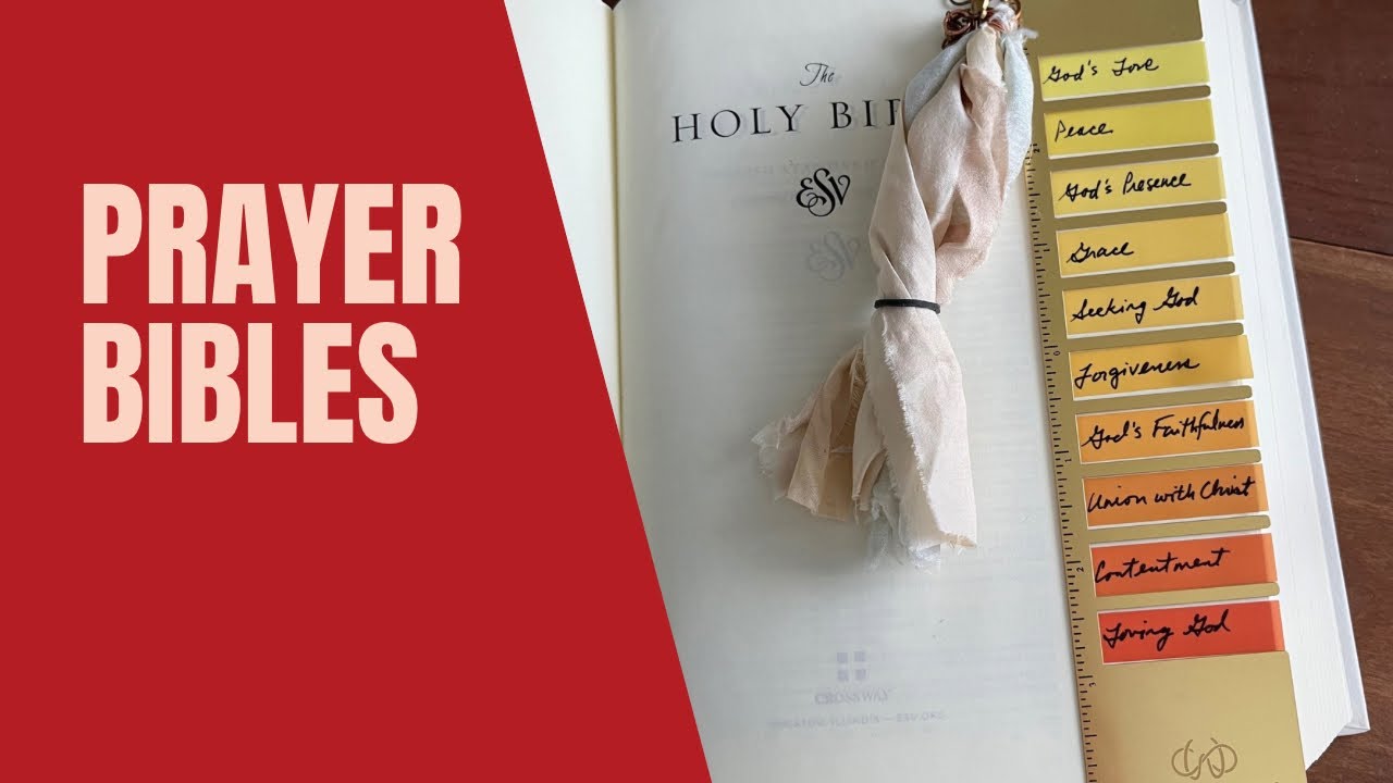 Creating a Prayer Bible