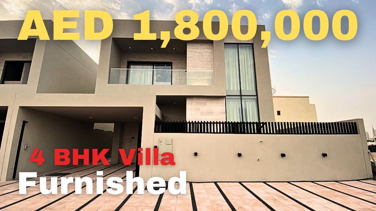 TOURING A Fully Furnished New 4 Bedroom Villa For Sale In Ajman UAE | @AjmanPropertiesofficial