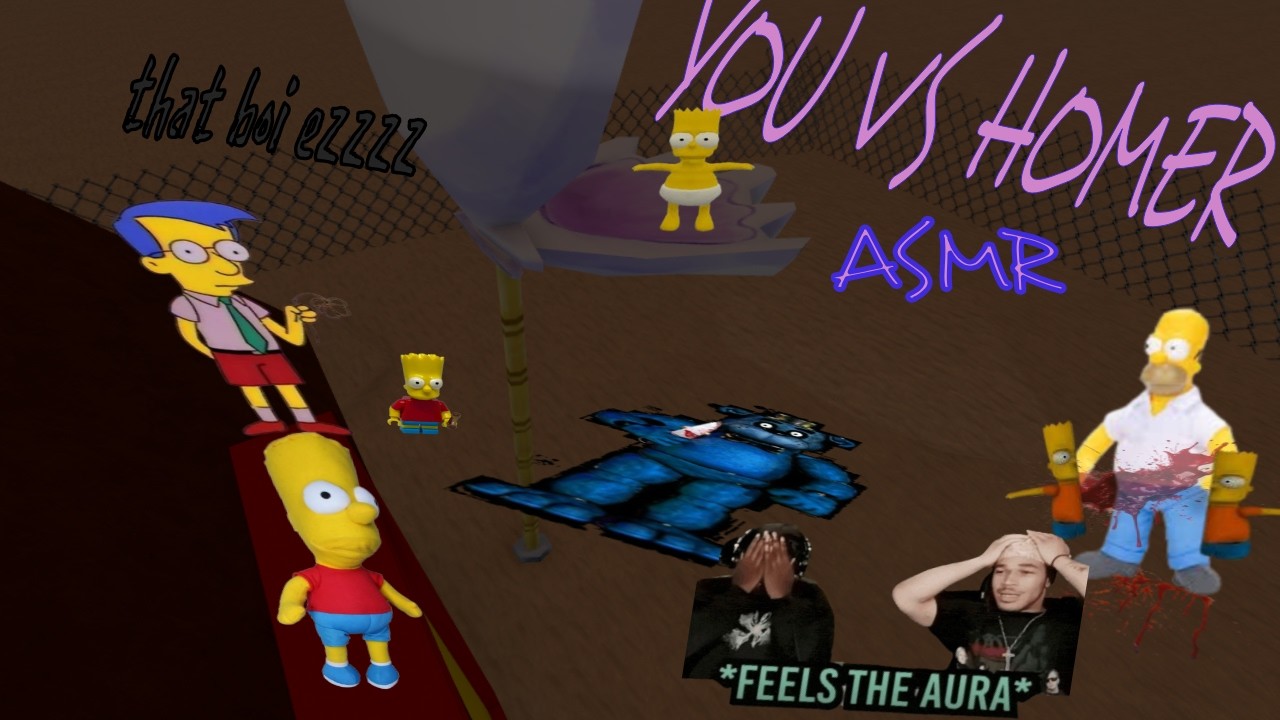 You vs homer keyboard ASMR sweating