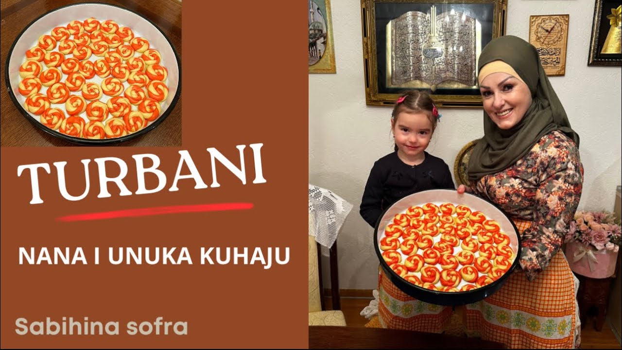 TURBANI - ŠARENI KOLAČ OD SAMO PAR SASTOJAKA!