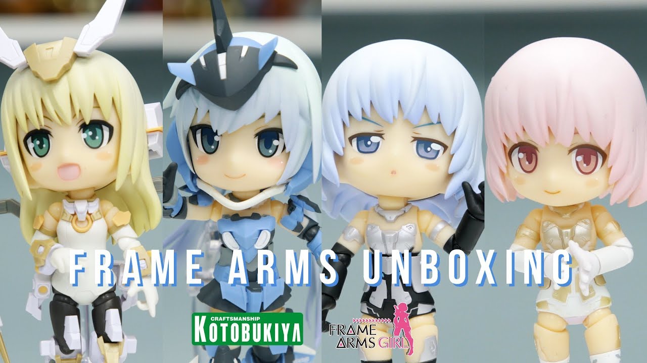 CUPOCHE FRAME ARMS GIRL UNBOXING - BASELARD, MATERIA, STYLET! (#36, #40, #41, #46!) | $OLD OUT
