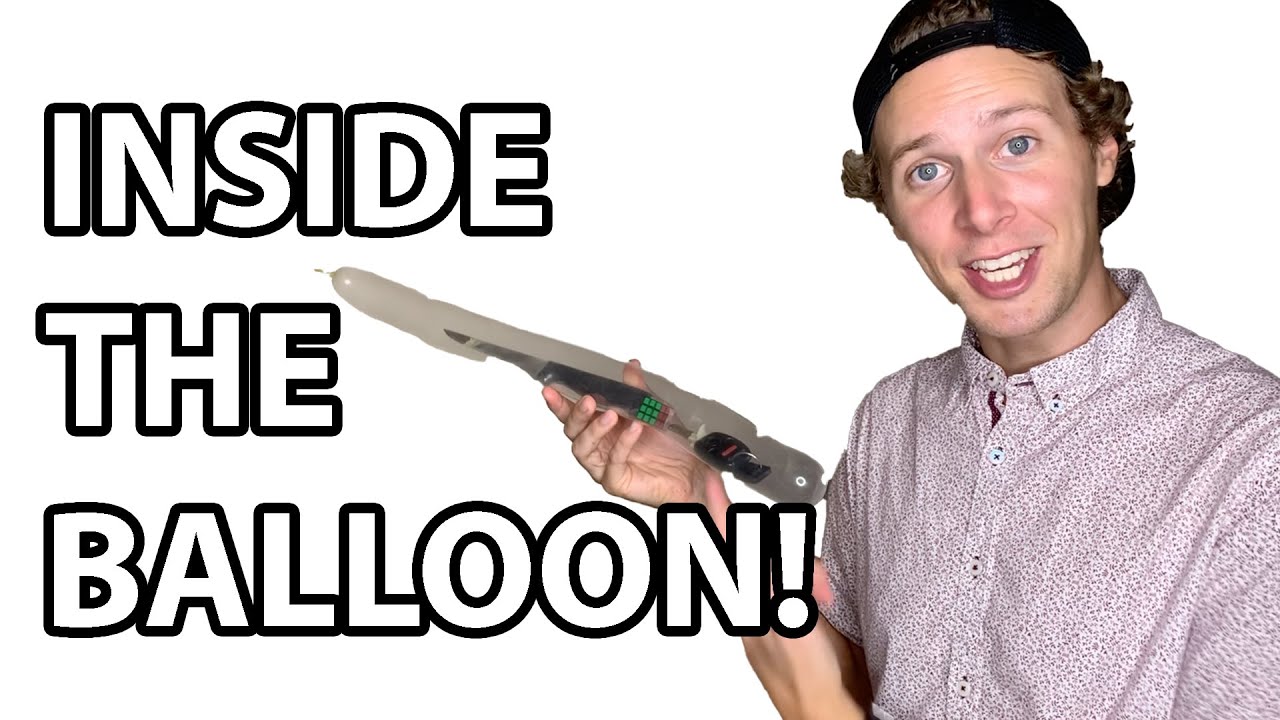 How To Put Objects Inside a 260 Balloon | Balloon Twisting Tutorial