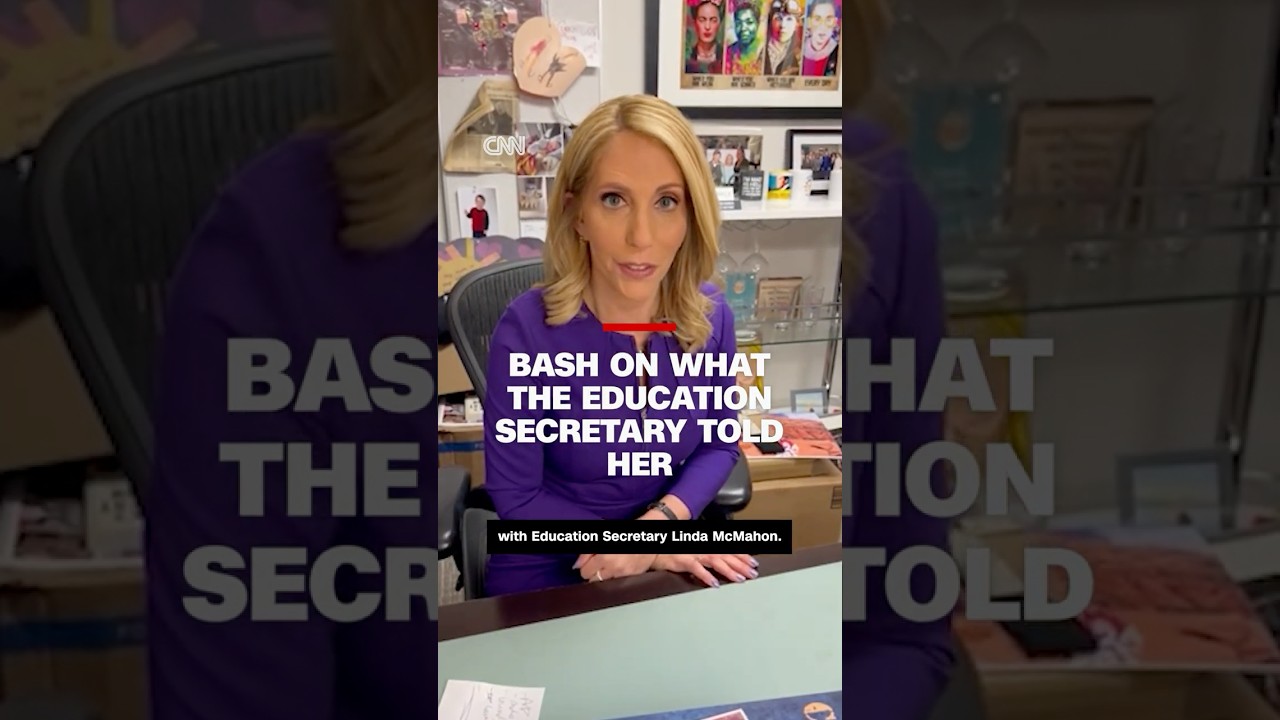 Bash on what the education secretary told her