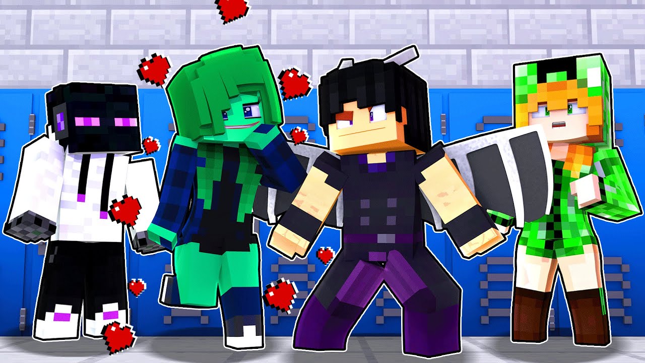 GAROTA ZUMBI SE APAIXONOU POR UM DRAGÃO no Minecraft ◂Miika▸