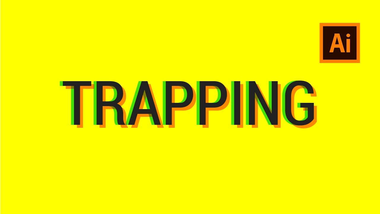 como hacer TRAPPING para SERIGRAFIA en Adobe Illustrator.