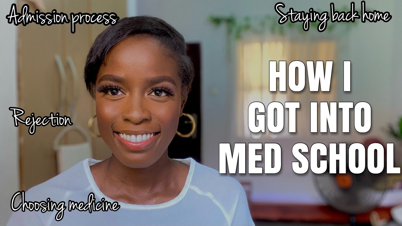 How I Got Into Medical School | getting rejected, admission process, choosing medicine