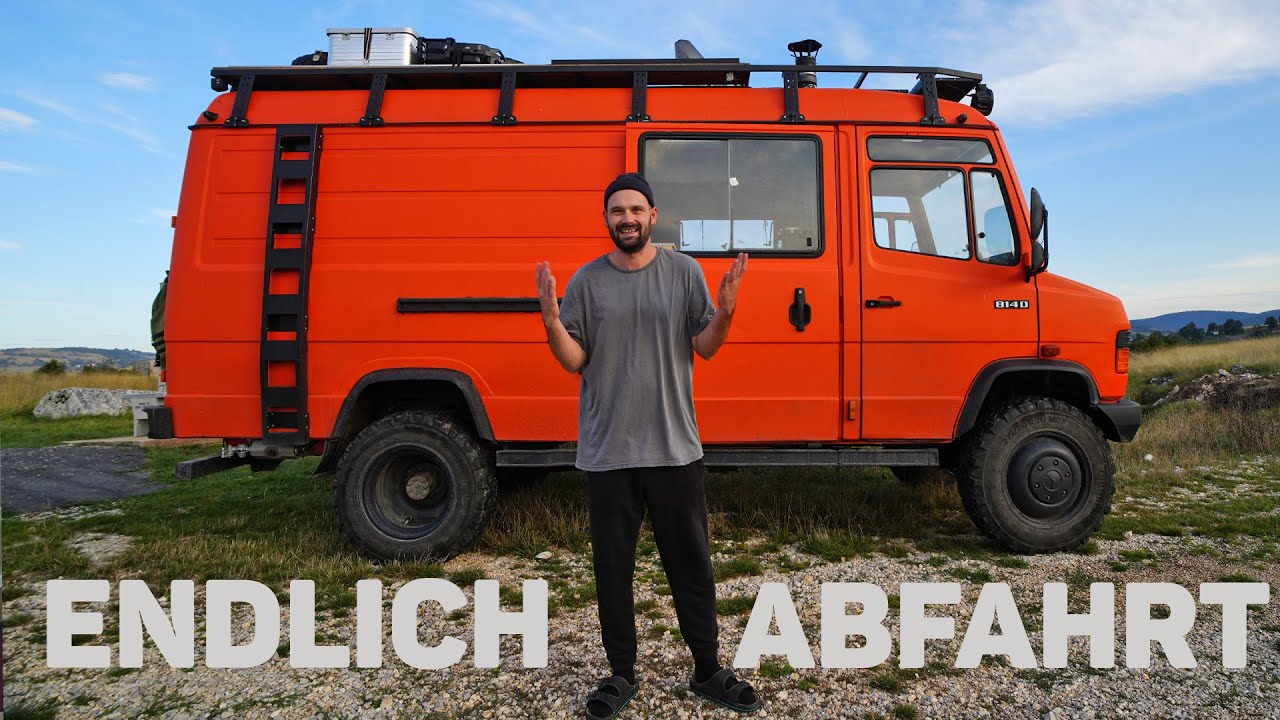 ENDLICH GEHT DIE REISE LOS | Solo Vanlife