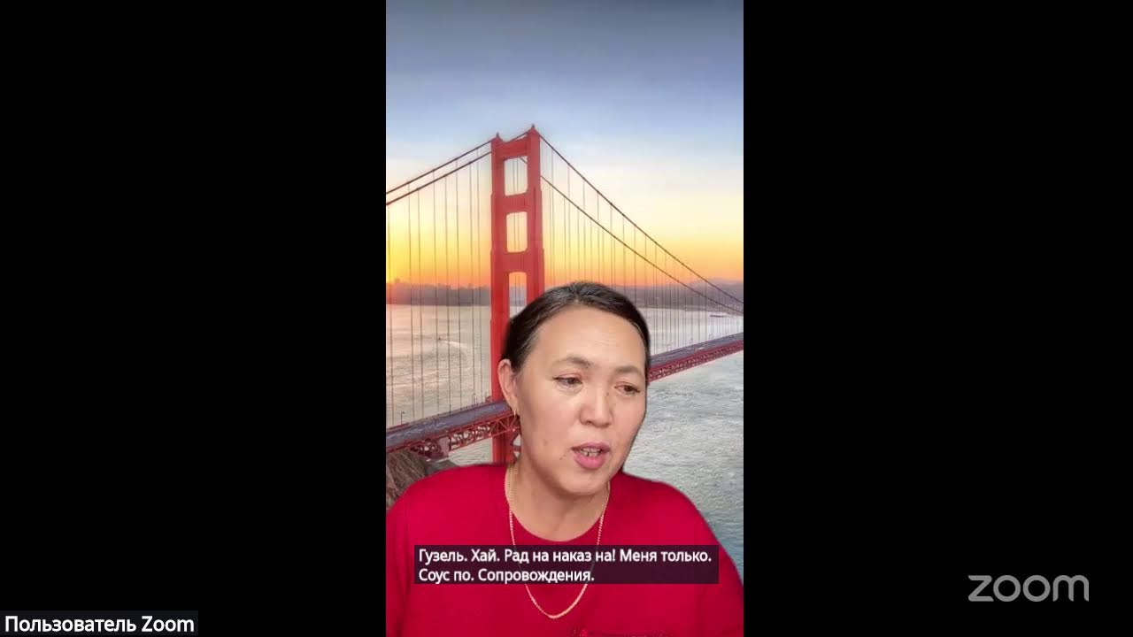 Конференция Zoom АЙМАН АККАЮ