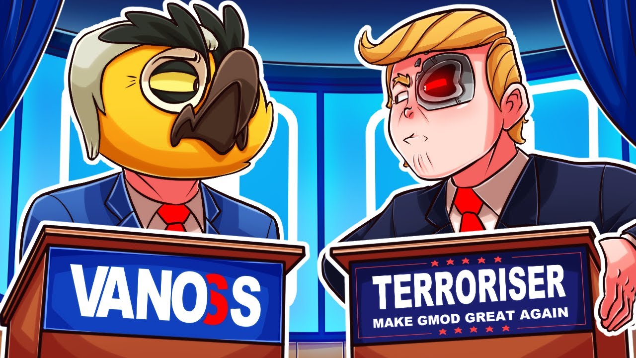 Joe Biden vs Donald Trump in Gmod Deathrun
