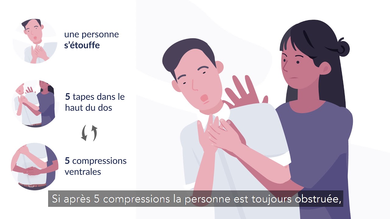 Les gestes qui sauvent : la d&eacute;sobstruction