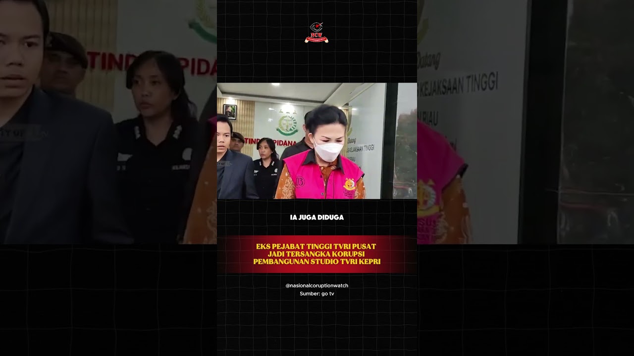 Eks Pejabat Tinggi TVRI Pusat Jadi Tersangka Korupsi Pembangunan Studio TVRI Kepri