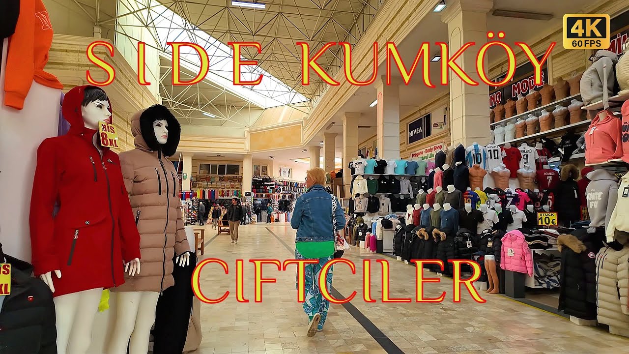 🇹🇷 SIDE KUMKOY ⚜️ CIFTCILER SHOPPING CENTER “Designer” Brands BAZAAR TÜRKIYE  #side #turkey #kumkoy