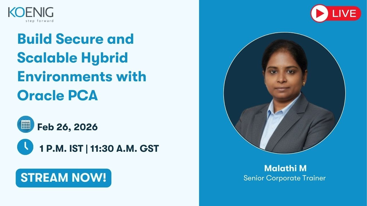 Build Secure and Scalable Hybrid Environments with Oracle PCA