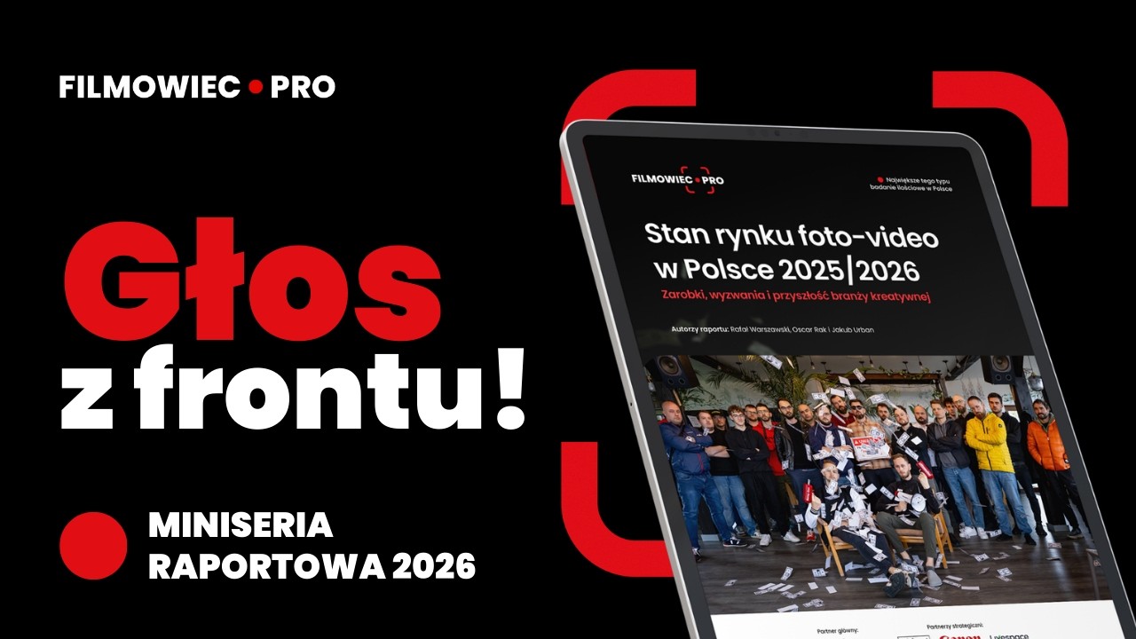 Raport Filmowiec Pro 2026: Głosy z frontu: prawda o tej branży?  | Filmowiec Pro 034