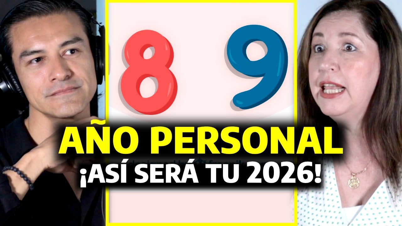 AÑO PERSONAL 8 y 9 en 2026 | Cierres, Poder y Resultados del Año