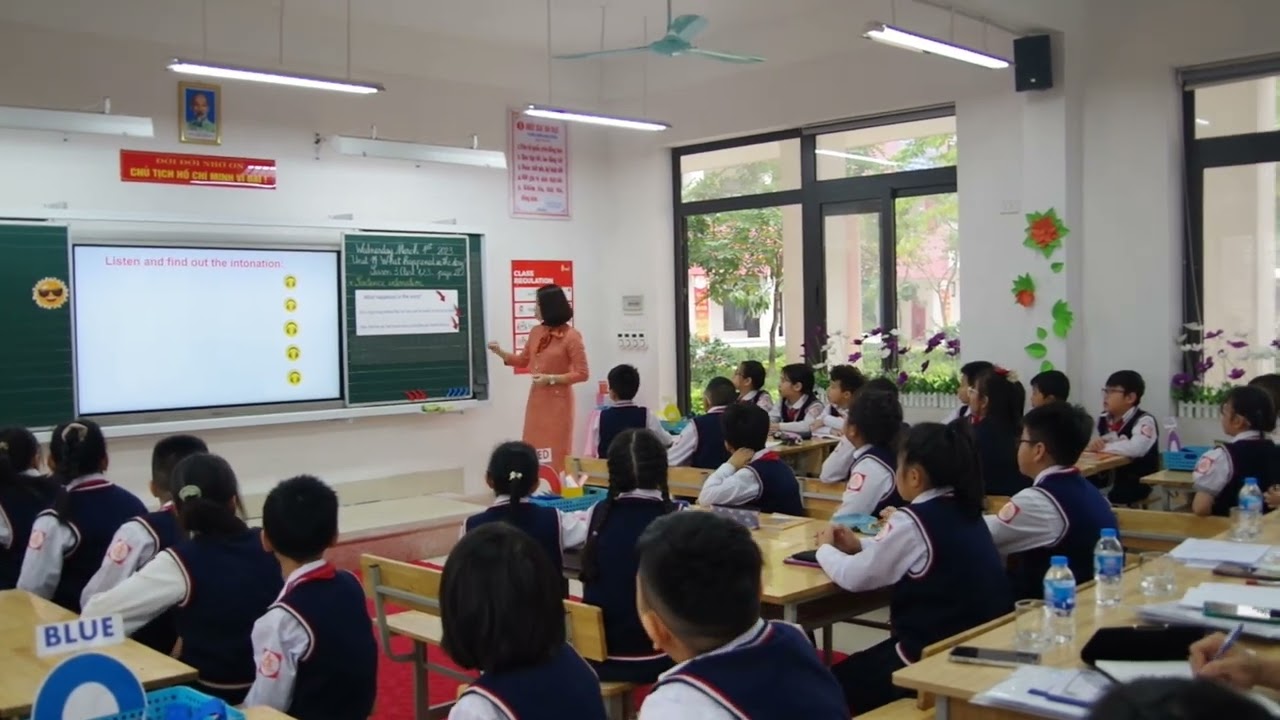 Tiết thi GVG cấp Thành phố môn Tiếng Anh