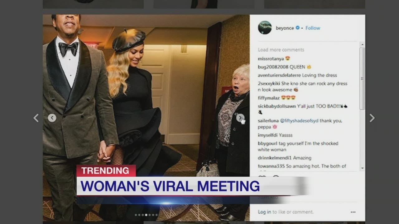 Woman reacts to photo on Beyonce's Instagram