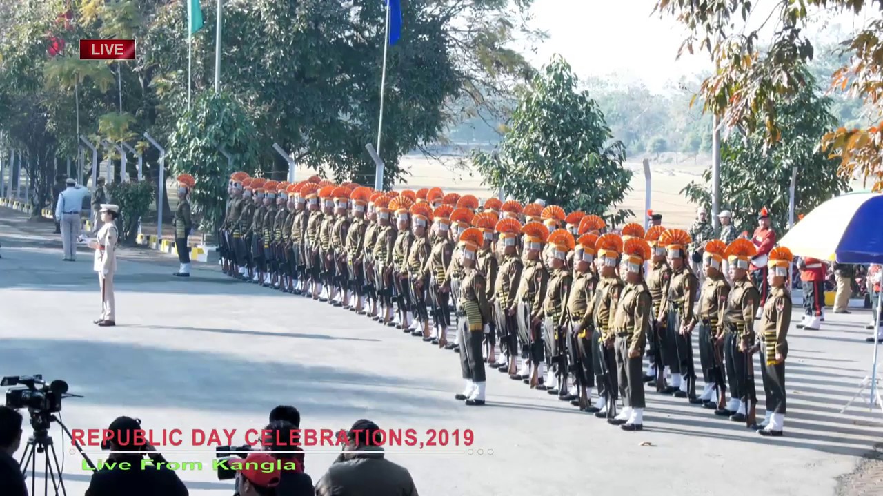 70 th REPUBLIC DAY CELEBRATIONS, 2019 LIVE  FROM KANGLA