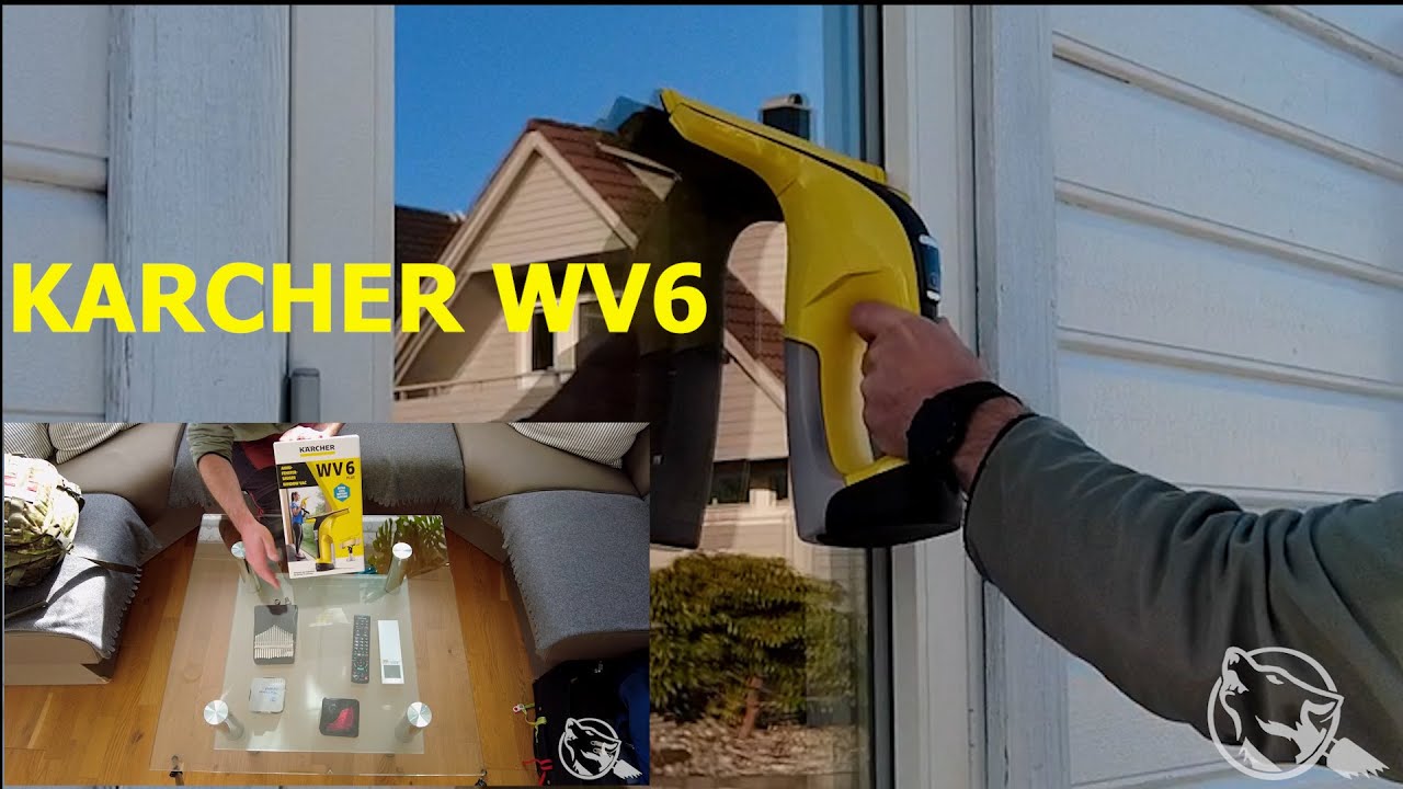 Unboxing oraz test myjki do okien Karcher WV6 plus.