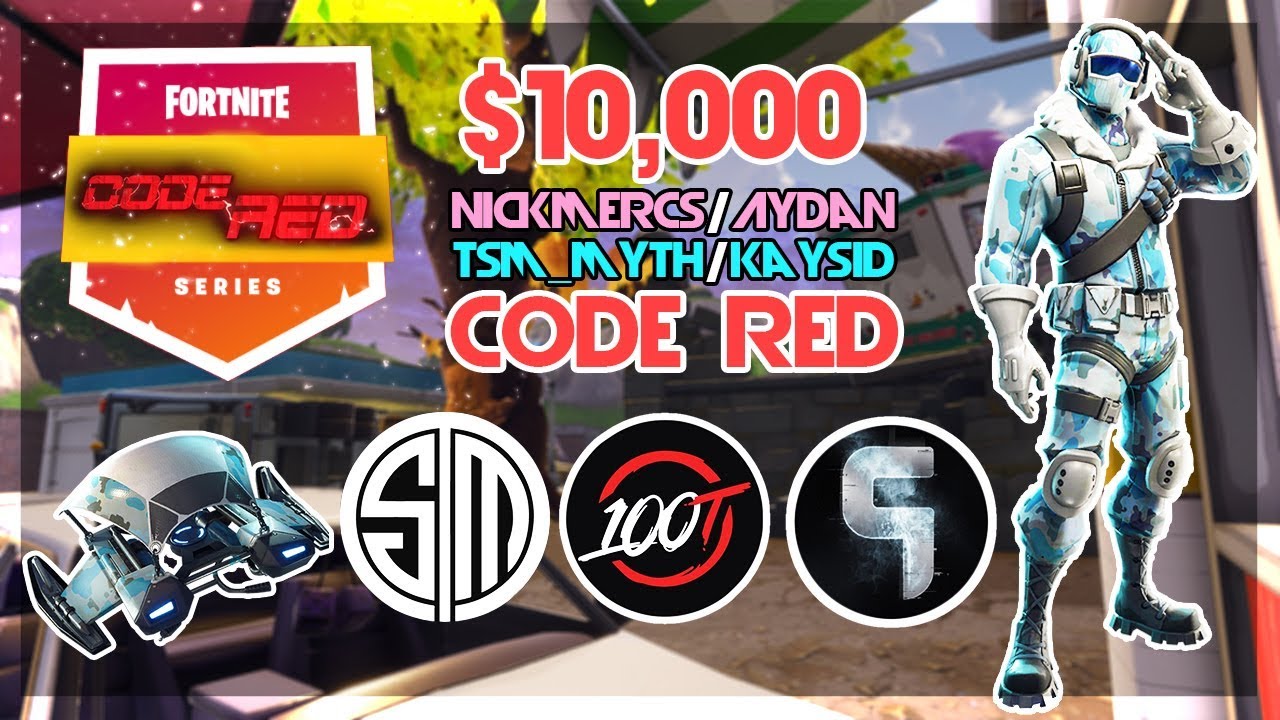 $10 000 🥊TSM_Myth Kaysid VS Aydan Nickmercs🥊 Code Red (Fortnite)