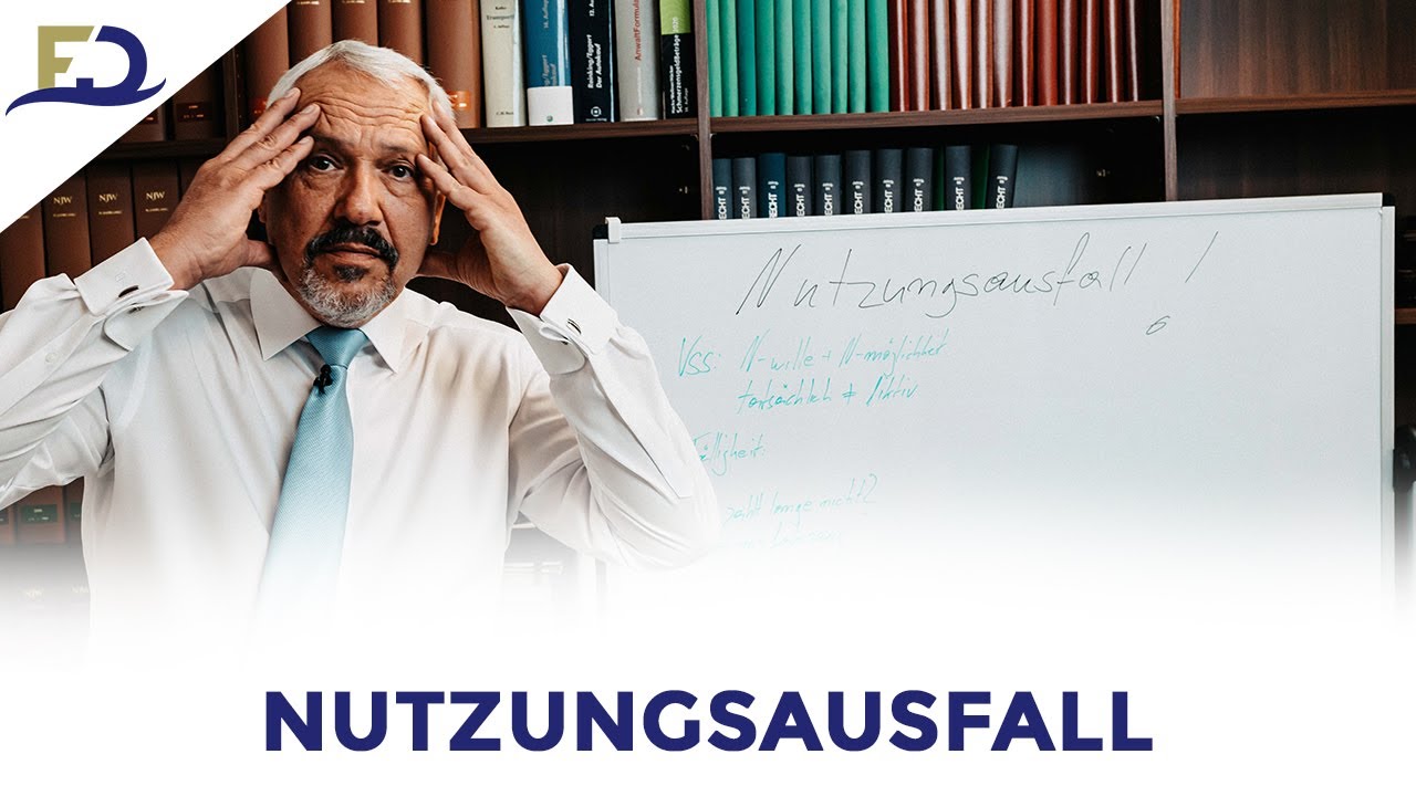 Nutzungsausfallentschädigung – das sind die Voraussetzungen (Wissenswertes vom Fachanwalt)