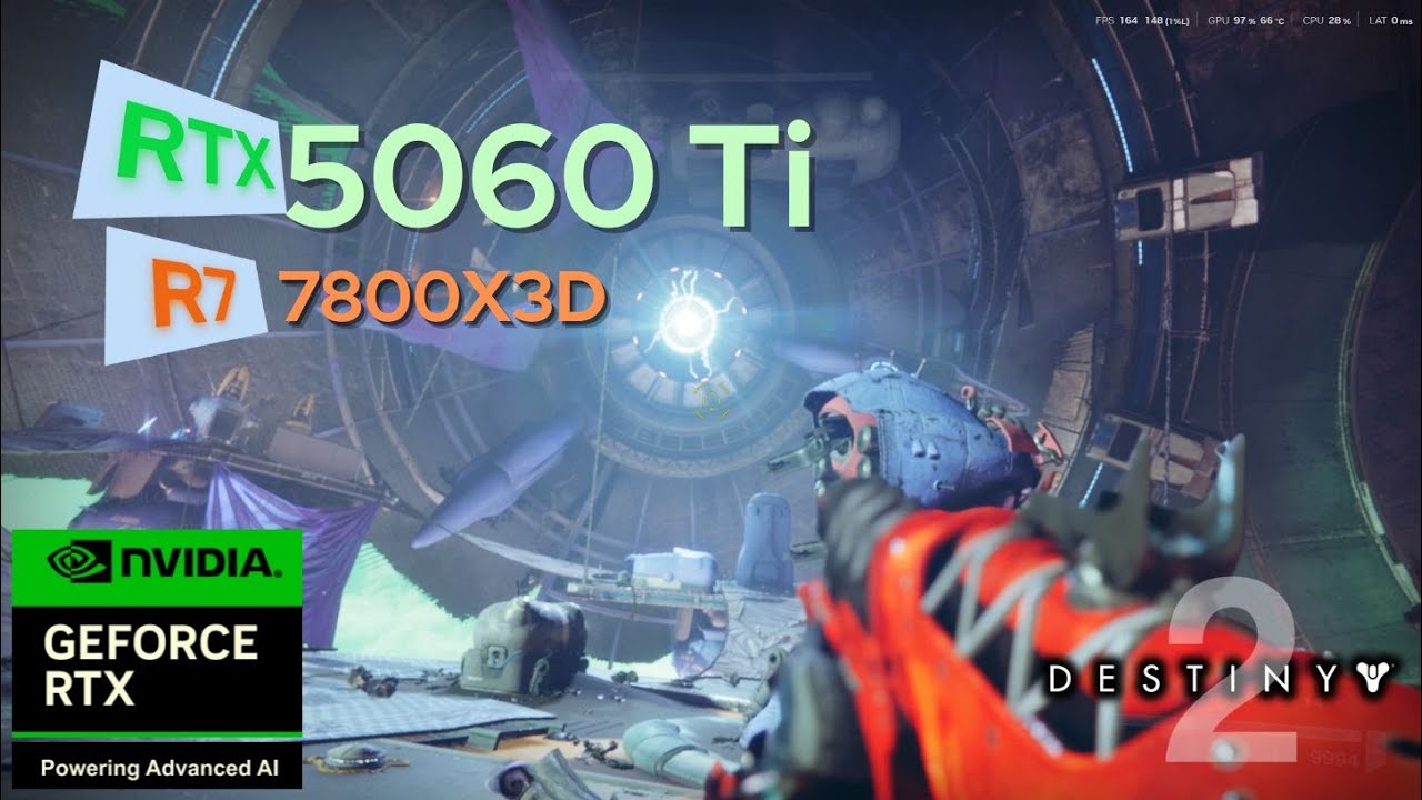 Destiny 2 Exodus Crash Flawless Grandmaster | RTX 5060 Ti + Ryzen 7 7800X3D