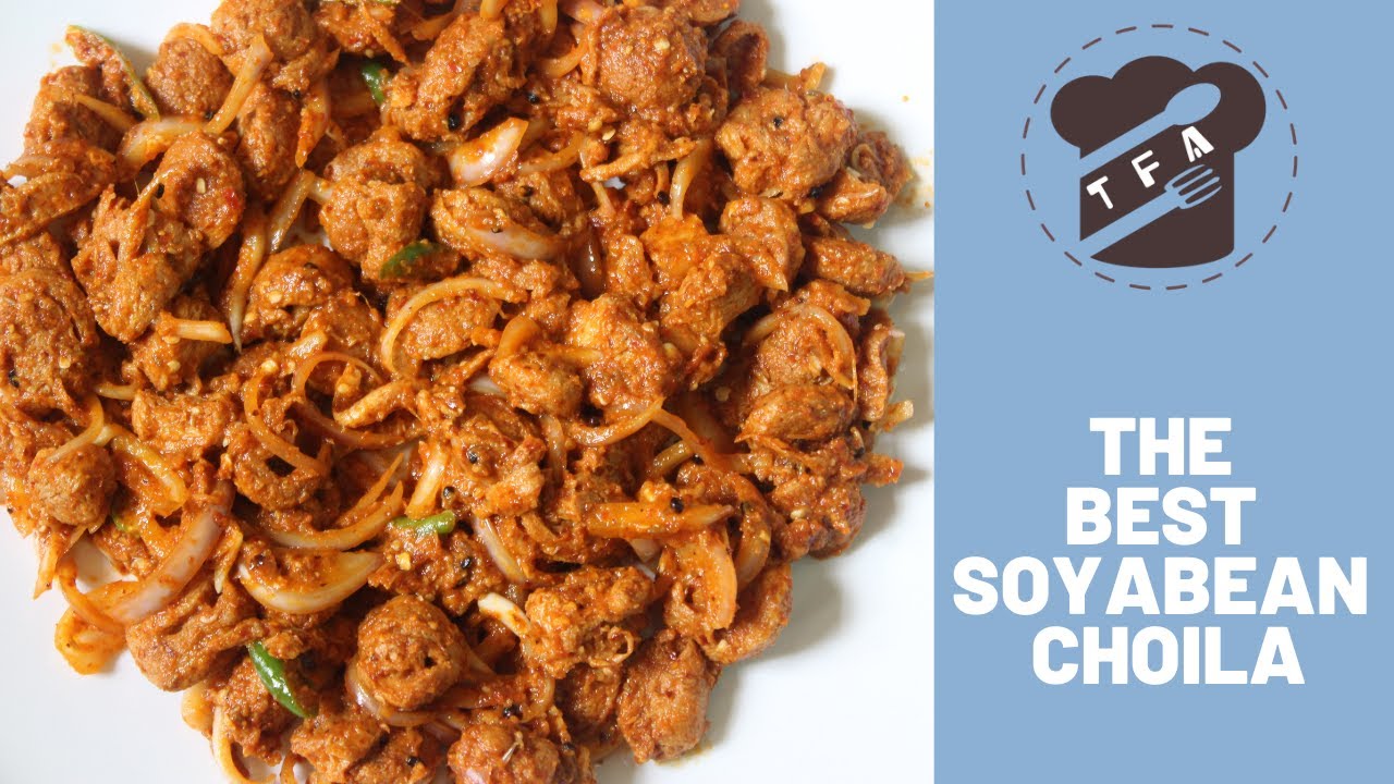 Soyabean ko choila| Maseura ko choila| Vegan choila| How to make soyabean choila|