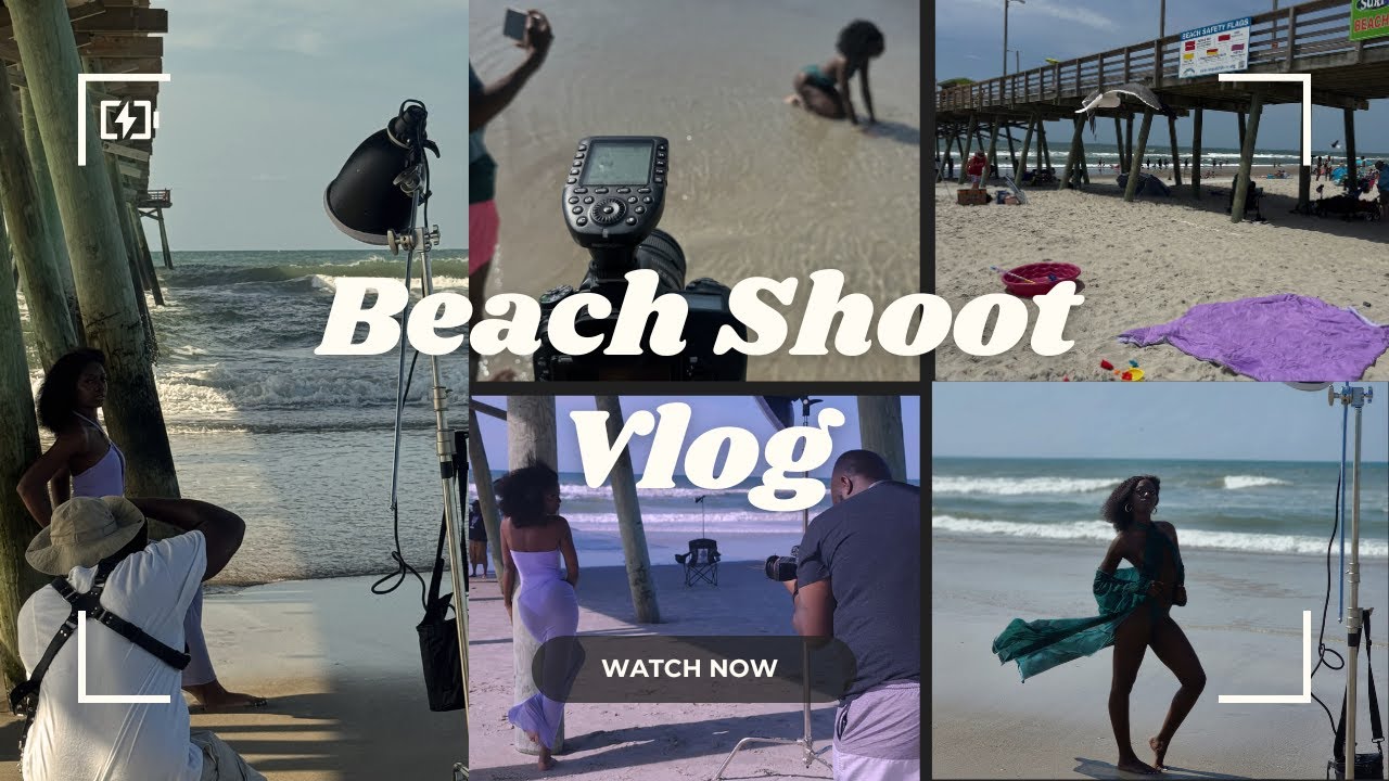PHOTOSHOOT AT THE BEACH | TIANNA T MITCHELL