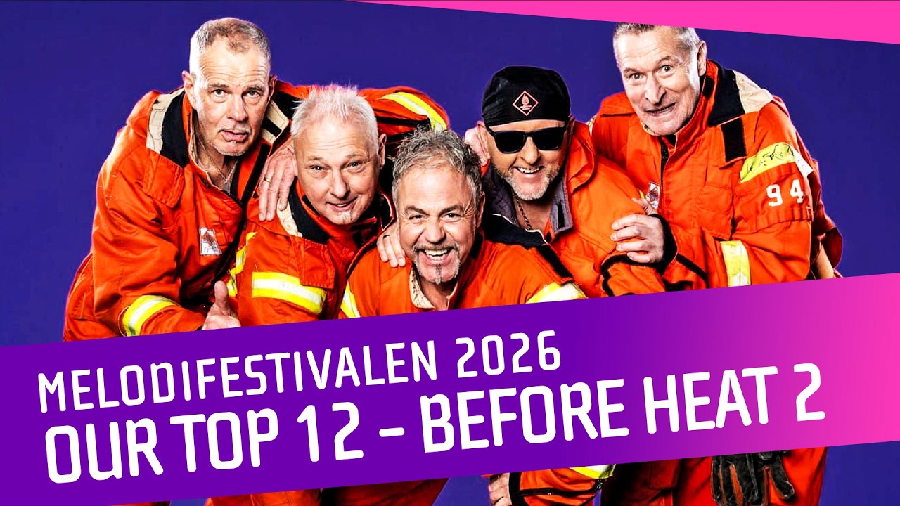 Наши 12 любимых песен для Melodifestivalen 2026 перед вторым отборочным туром Евровидения 2026