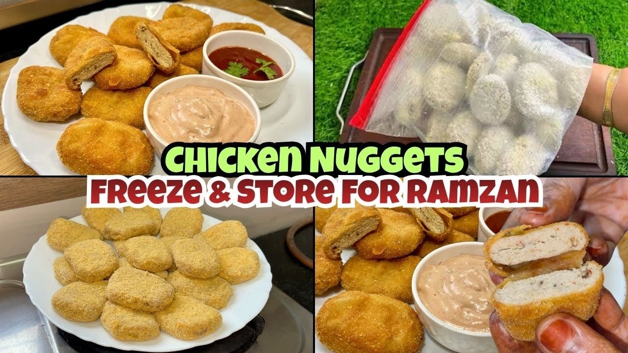 इफ्तारी में बच्चों के लिए स्पेशल Chicken Nuggets | Ramzan Iftar Special Crispy Chicken Nugget Recipe