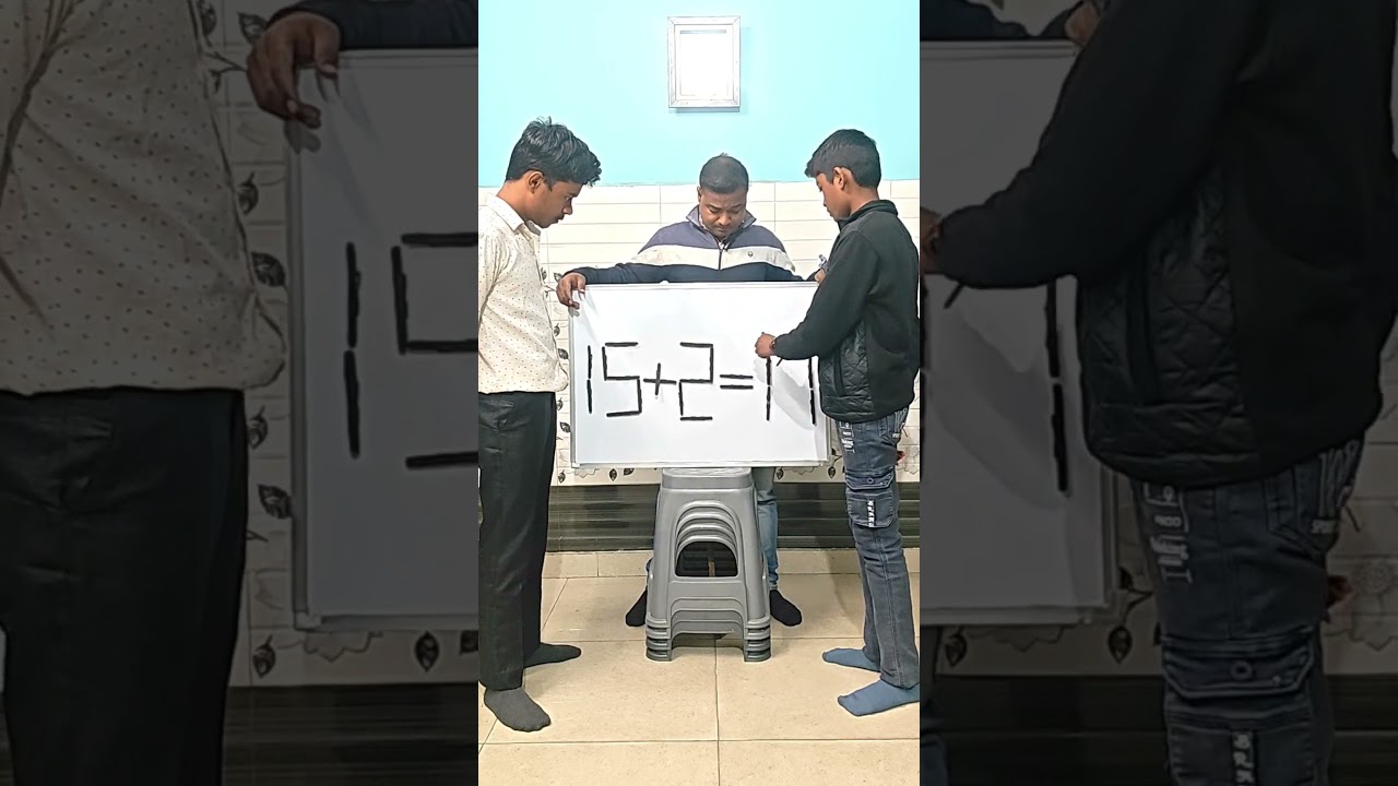 समीकरण ठीक करो 
