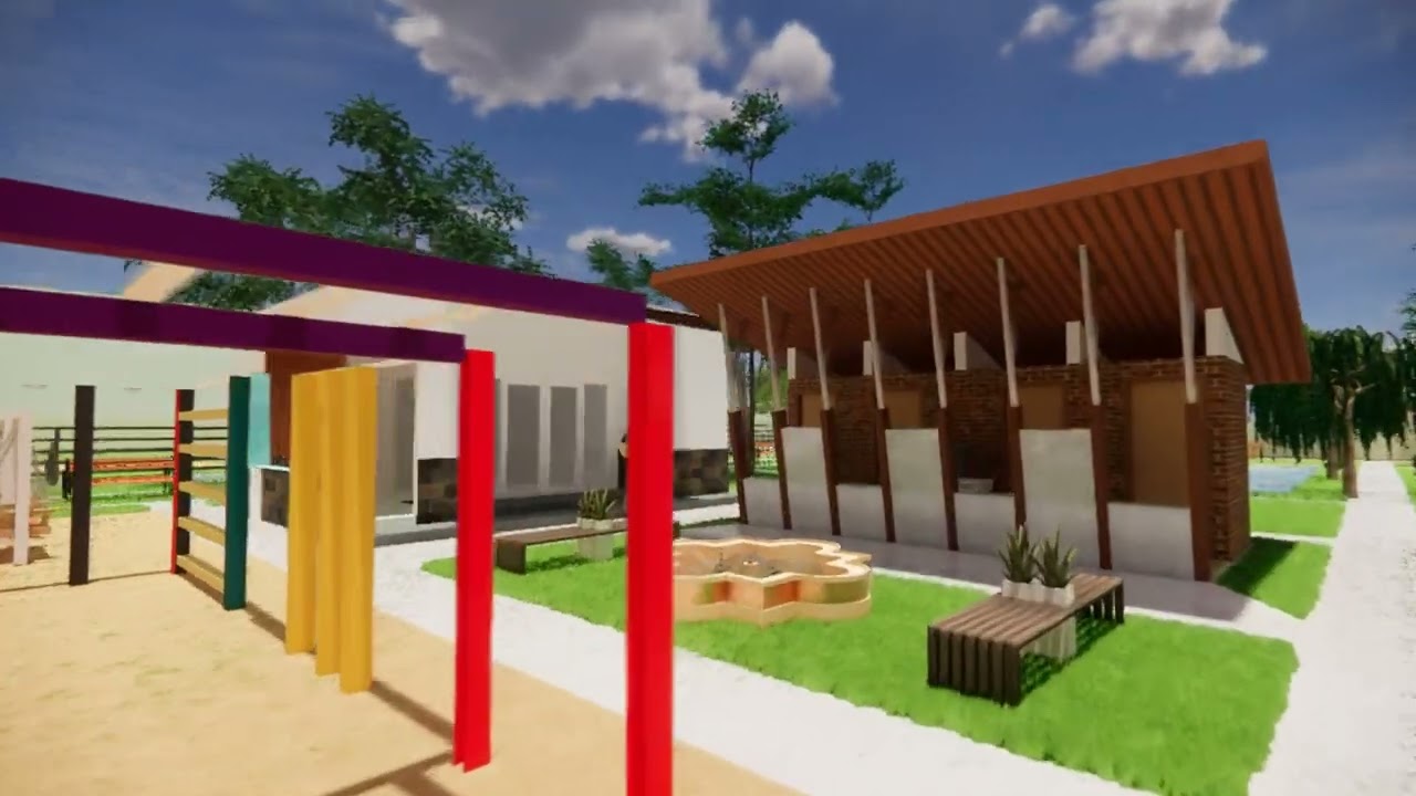 Urban Design Concept of Iring Mulyo, Metro City, Lampung Province, Indonesia