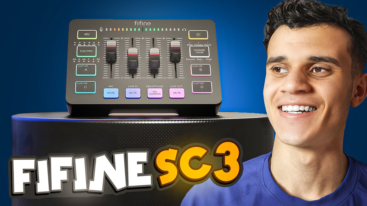 ميكسر احترافي بسعر اقتصادي 😍🔥 | FIFINE SC3