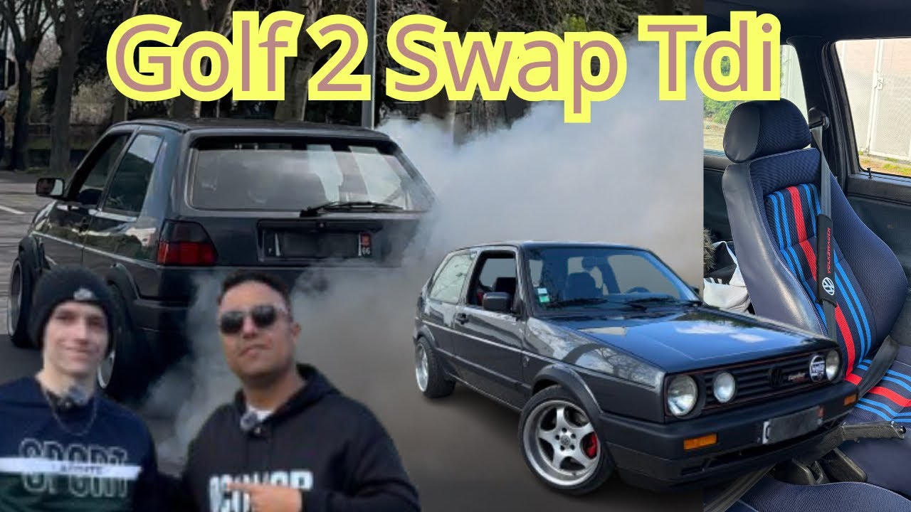 Golf 2 Swap TDI Le Pétrolier Qui Traumatise🤣🤣