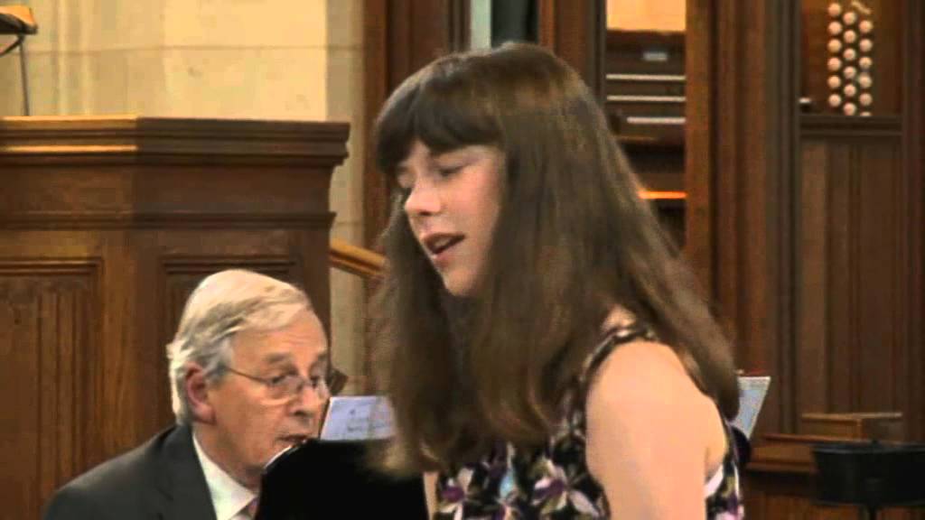 Helena Paish sings 'Count your blessings one by one', July, 2015