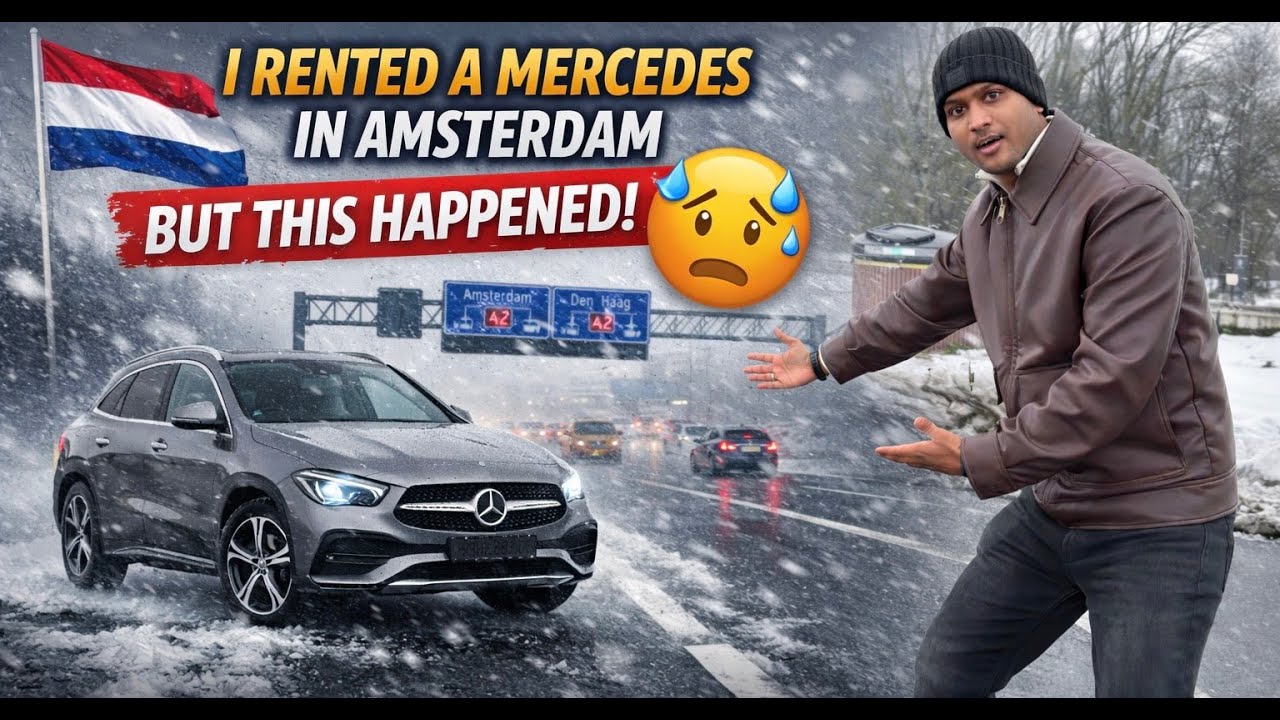 Things didn't go as planned in Amsterdam 😰 🇳🇱 #carrental #europetrip #netherlandsvlog